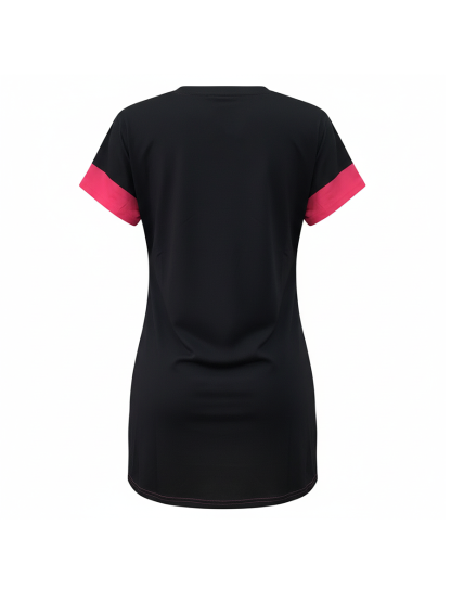 Cartoon Graffiti Print T-Shirt Dress