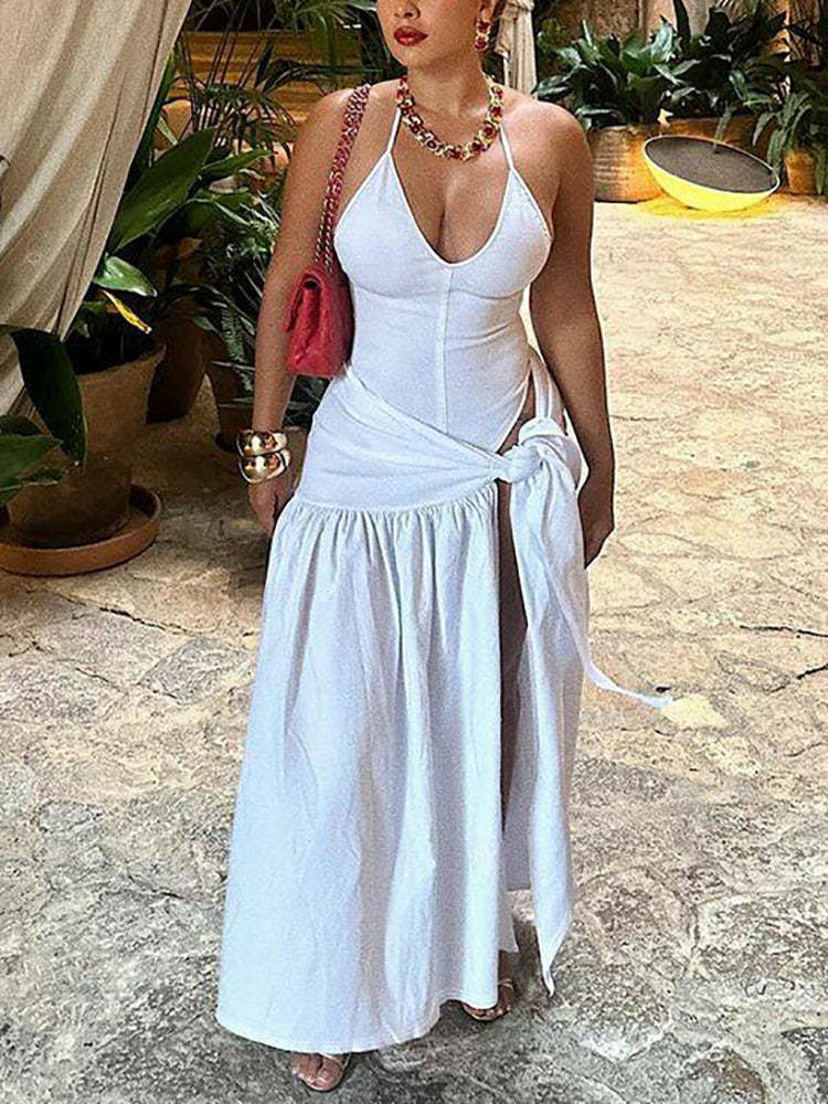 2 Piece Beach Maxi Skirt Sets