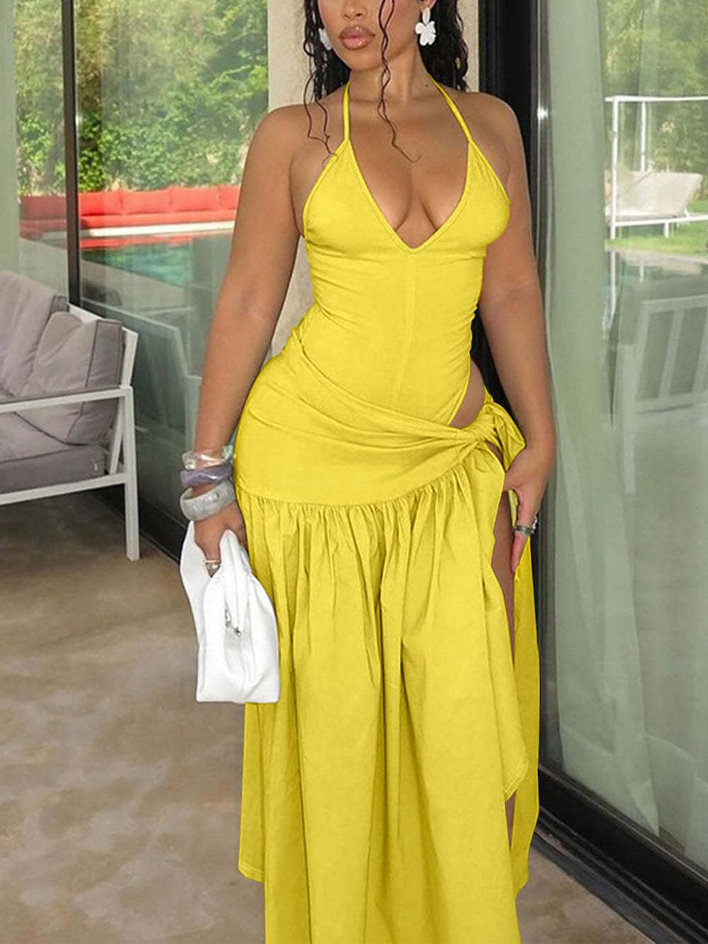 2 Piece Beach Maxi Skirt Sets