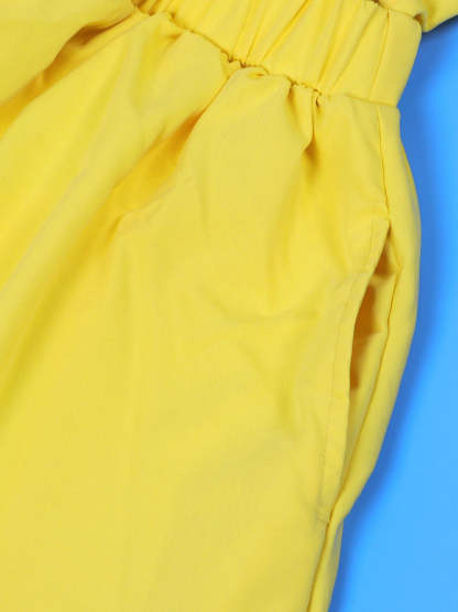 One-Shoulder Ruched Petal Cutout Dress