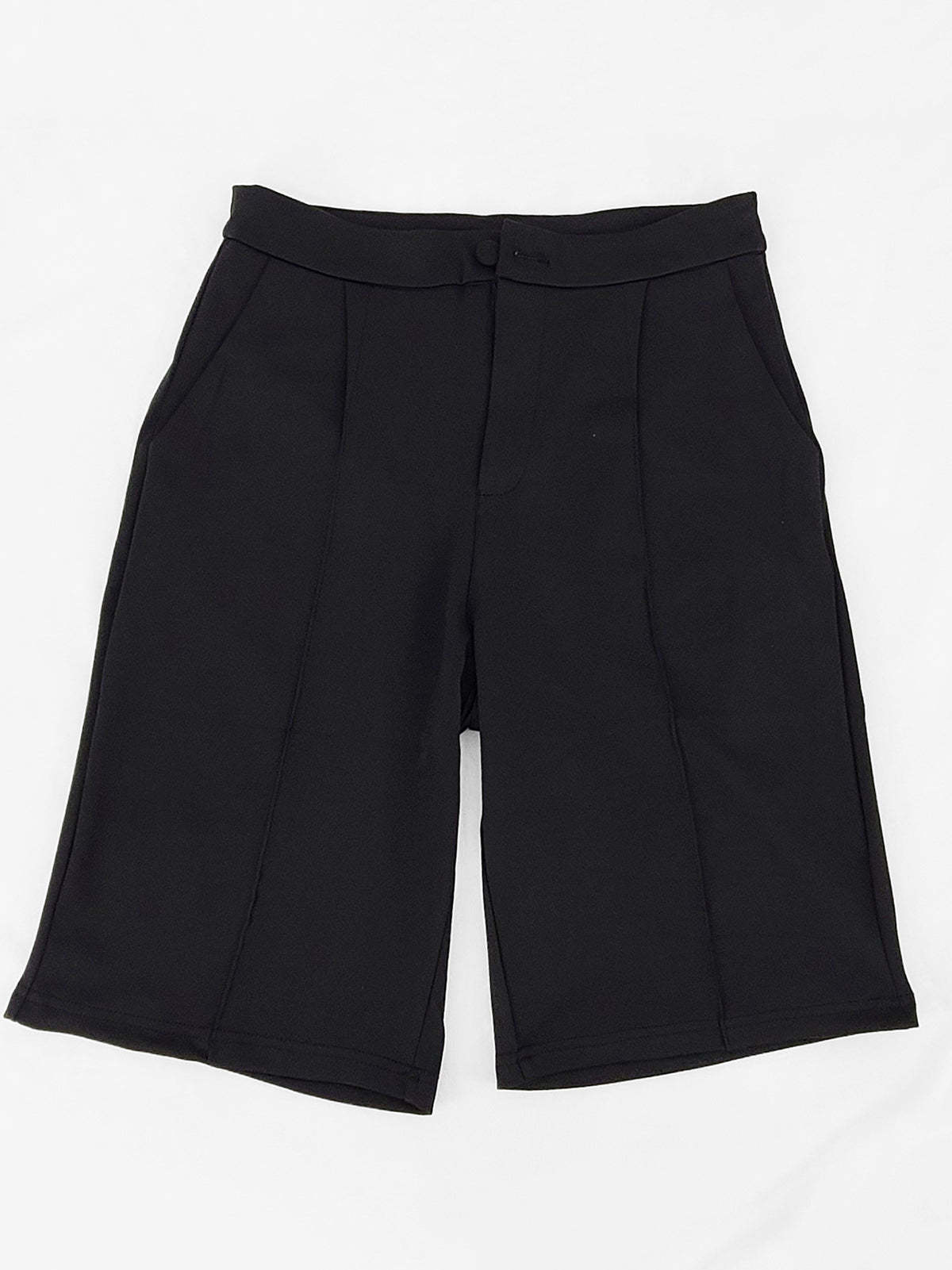 Two Piece Long Sleeve Blazer Shorts Pant Set