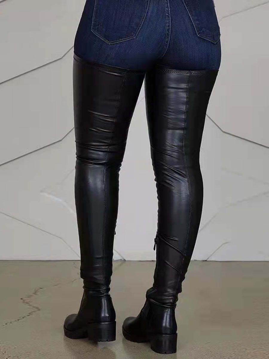 Round Toe Riding Boots