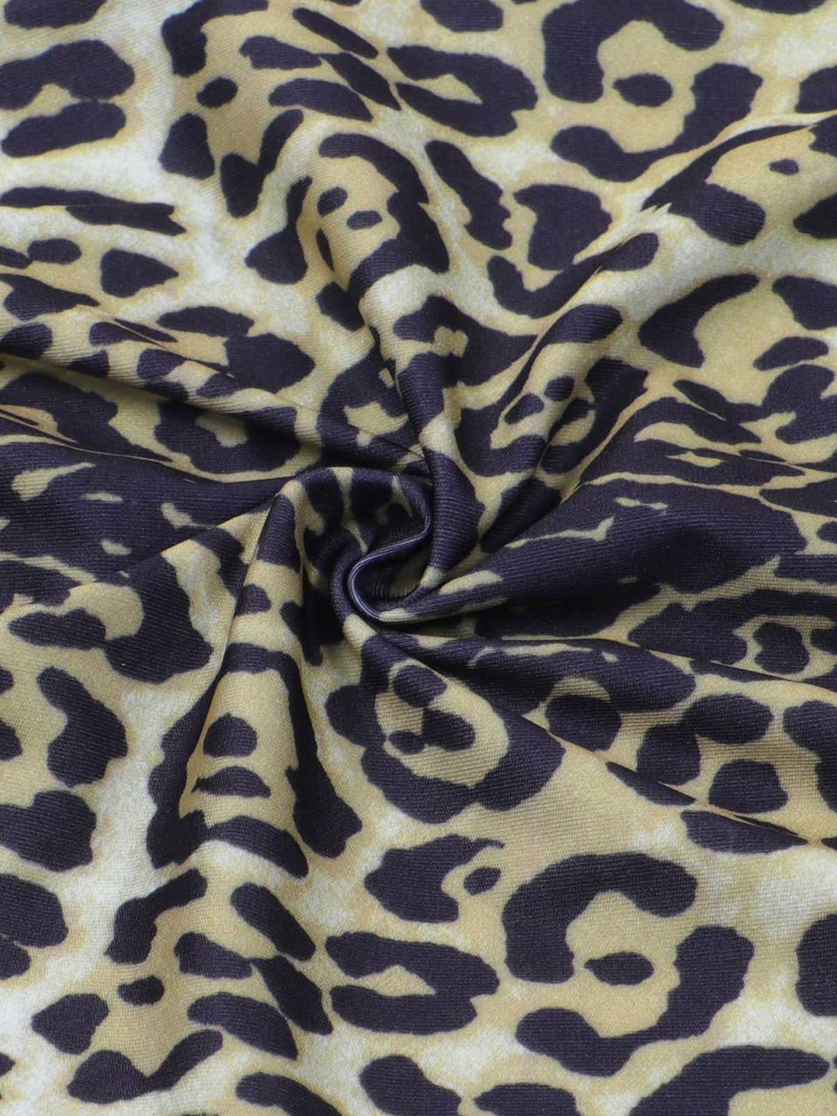 Two Pieces Print Lace-Up Cargo Pants Set