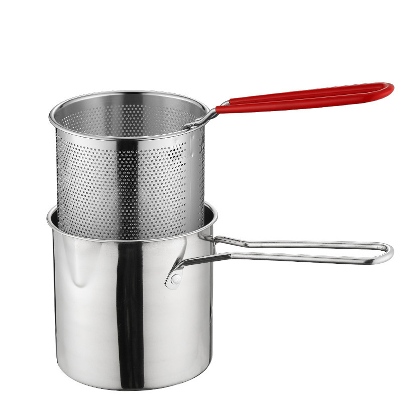 Fritteuse aus Edelstahl