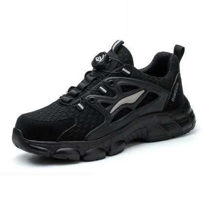 Sicherheitsarbeitsschuhe ohne Schnürsenkel, stoß- und durchtrittsicher, geruchsfrei