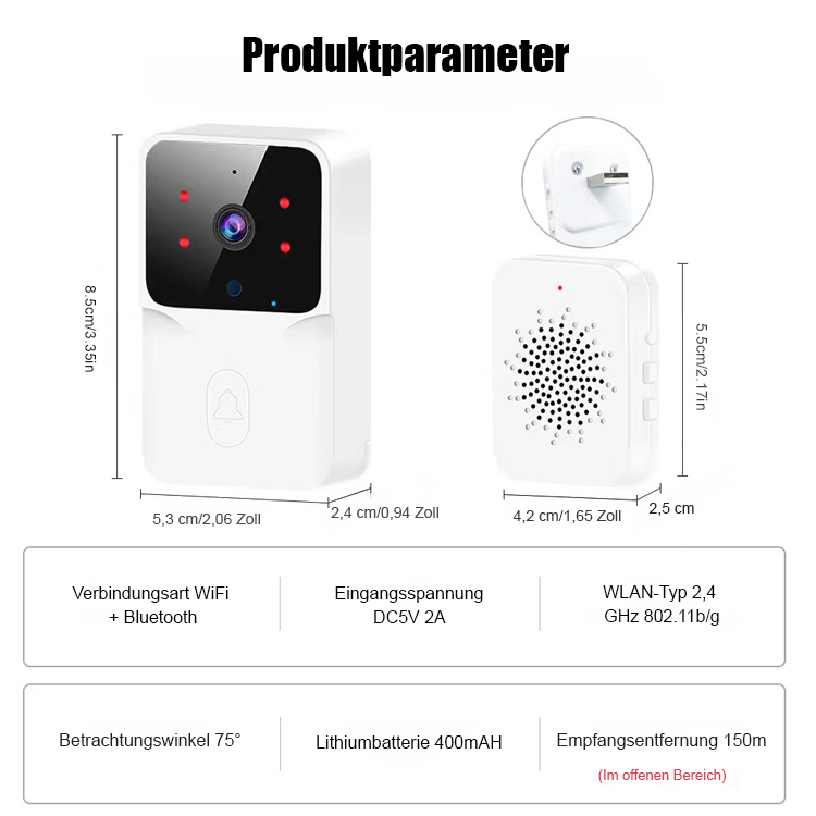 Video-Türklingel-Heimsprechanlage