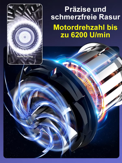 🔥50 % Rabatt! Hochwertiger Elektrorasierer, sanft zur Haut, langanhaltende Rasur