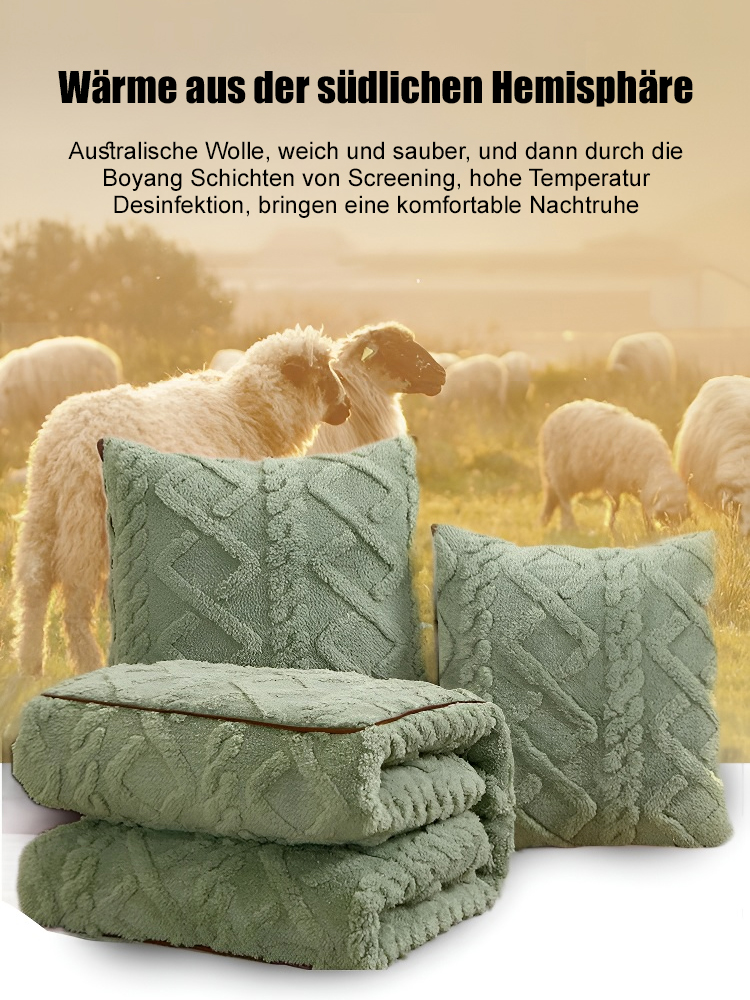 Multifunktionale 2-in-1-Winterdecke zum Kuscheln