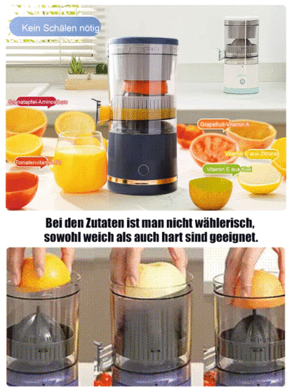 Nowa, zmodernizowana sokowirówka z separatorem soku i pozostałości