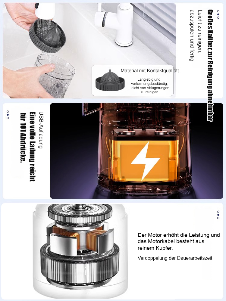 Nowa, zmodernizowana sokowirówka z separatorem soku i pozostałości