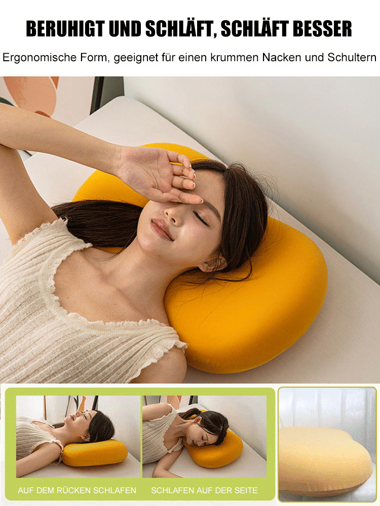 Tiefschlaf-Nackenkissen mit schwarzer Technologie