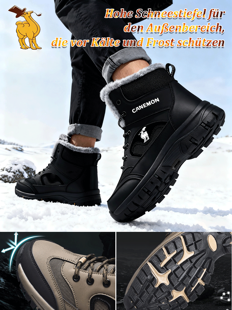 Mit Fleece gefütterte, verstärkte High-Top-Wanderschuhe, heute 50 % reduziert 🍷🔥