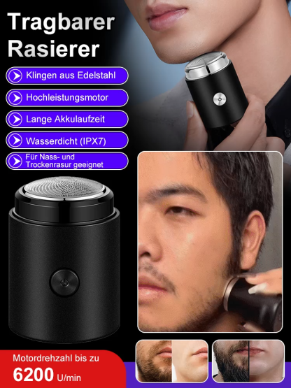 🔥50 % Rabatt! Hochwertiger Elektrorasierer, sanft zur Haut, langanhaltende Rasur