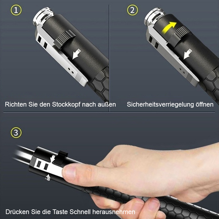 Dieser Wolframstahl-Stock rettet dich in kritischen Momenten!