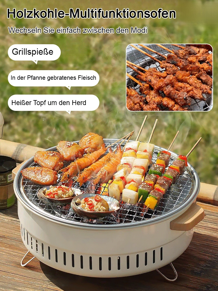 Koreanischer Multifunktions-Ofen für den Außenbereich