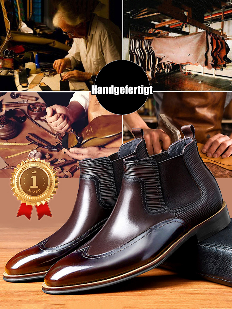 Colourblock Chelsea-Stiefel für Männer