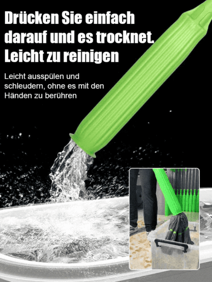 [1 Sekunde Dehydrierung]Bamboo Fibre Self-Twisting Spin Mop