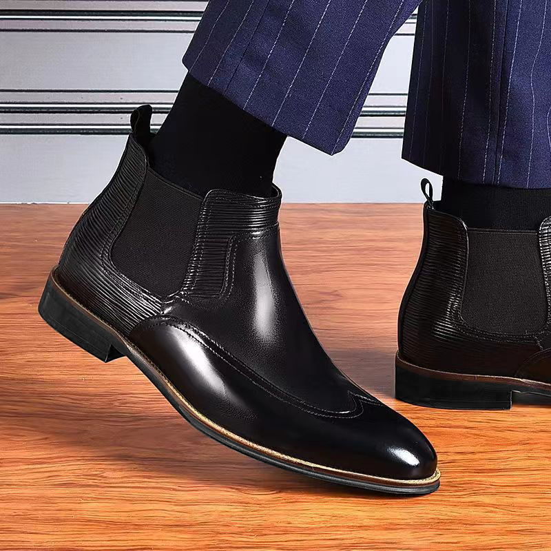 Colourblock Chelsea-Stiefel für Männer