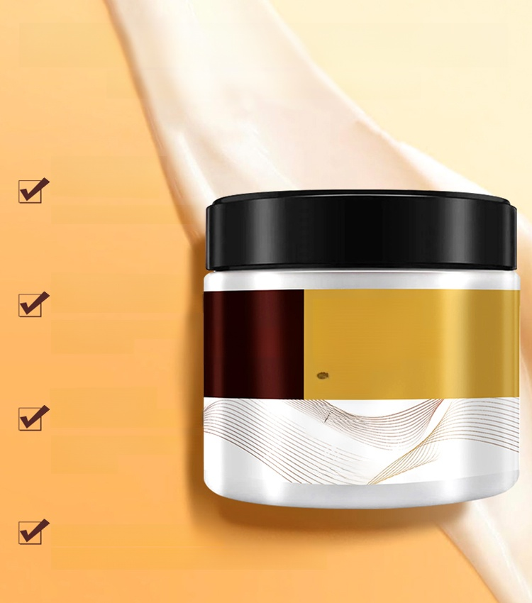 Kollagen-Haarmaske. Luxussalon-Exklusivprodukt, repariert trockenes und krauses Haar in einer Sekunde!