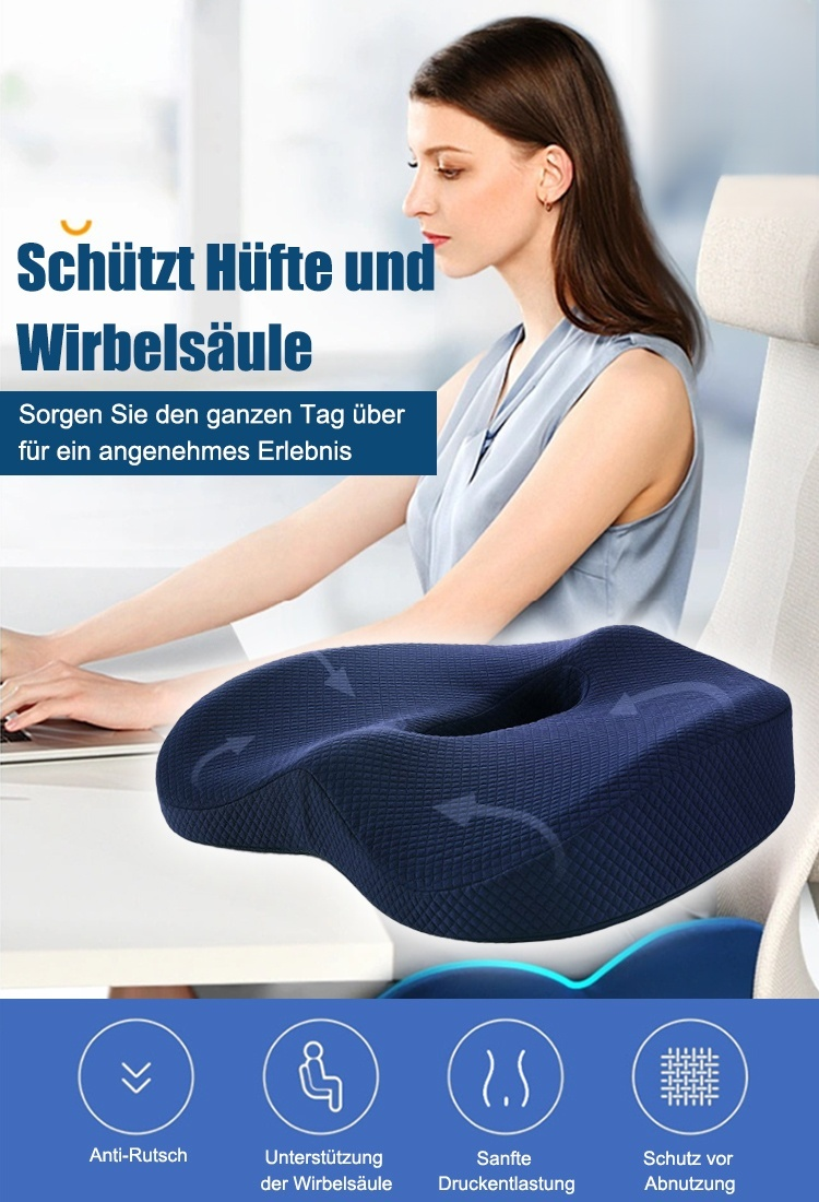Multifunktionales, nicht müdes Gesäßkissen