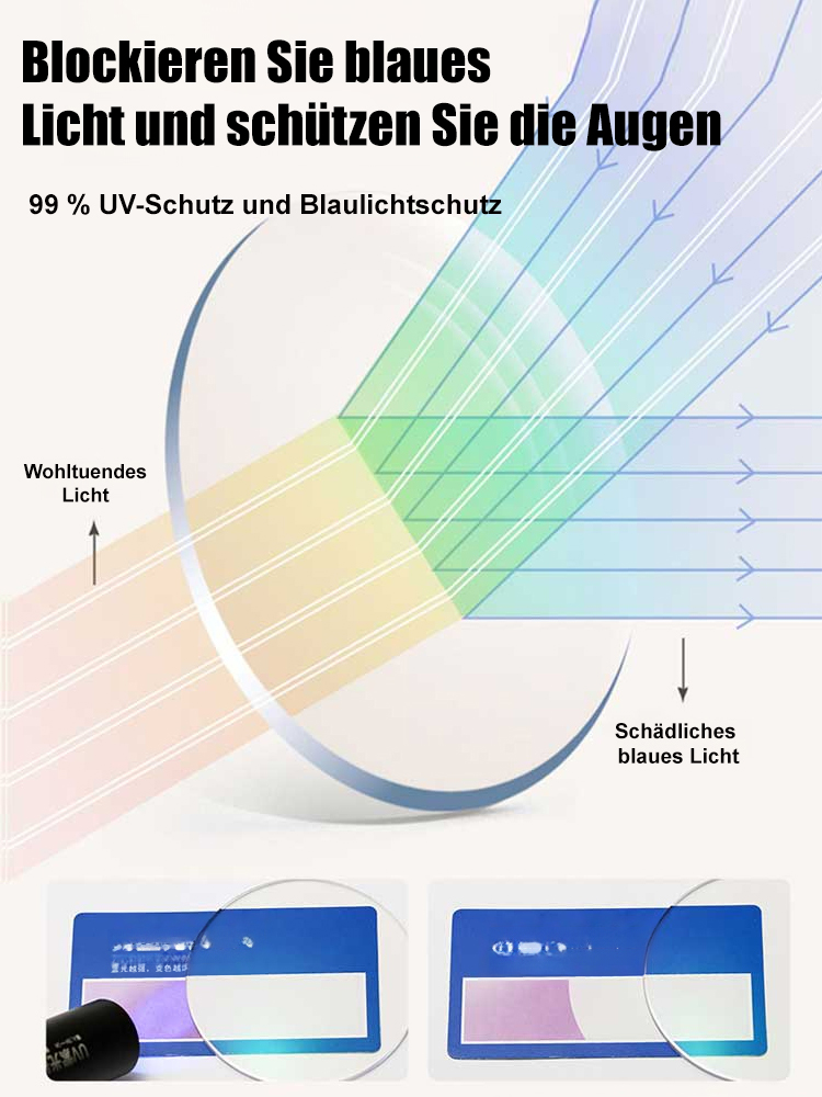 Modische Brille mit Strasssteinen und Schönheitsglaseffekt für ältere Menschen