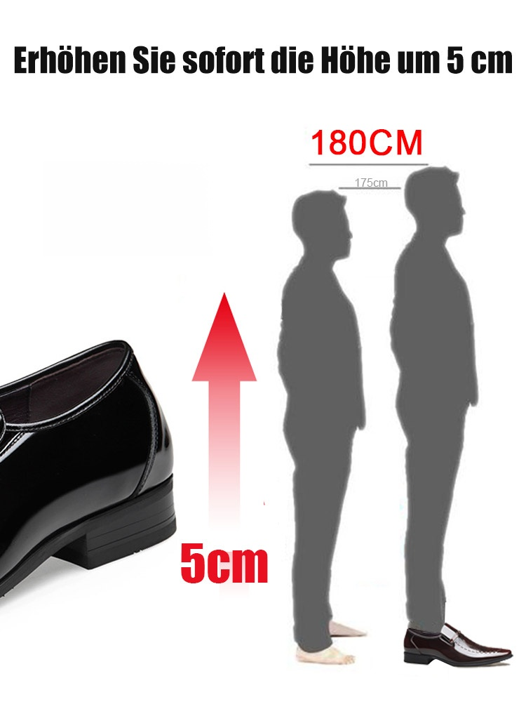 Business-Schuhe aus Leder mit weicher Sohle