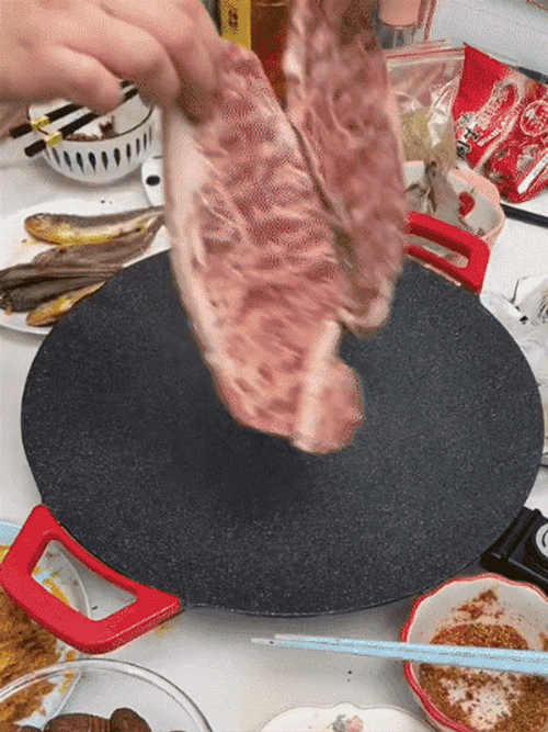 Steinmehl Antihaft-Elektrogrill