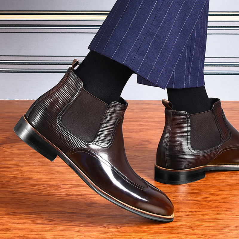 Colourblock Chelsea-Stiefel für Männer