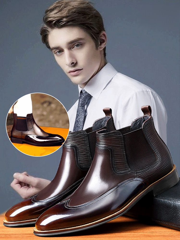 Colourblock Chelsea-Stiefel für Männer