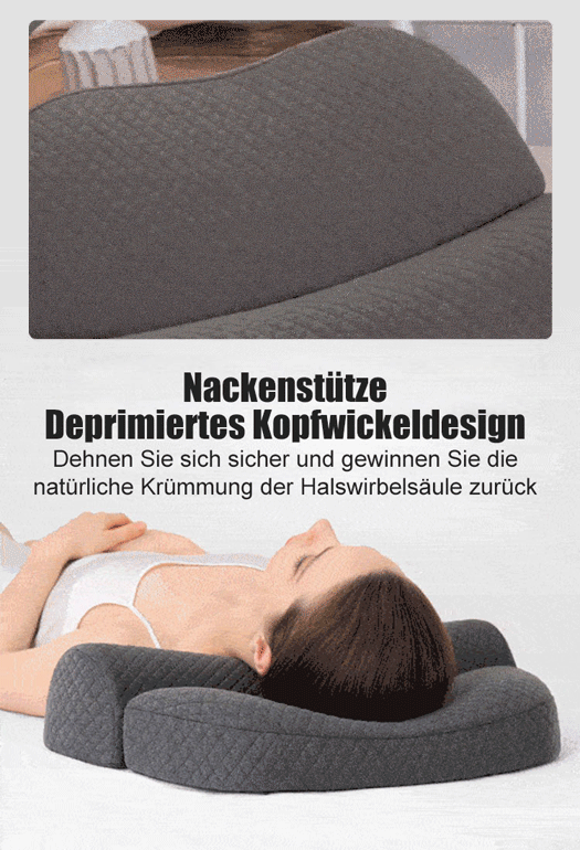Kissen zur Reparatur der Halswirbelsäule