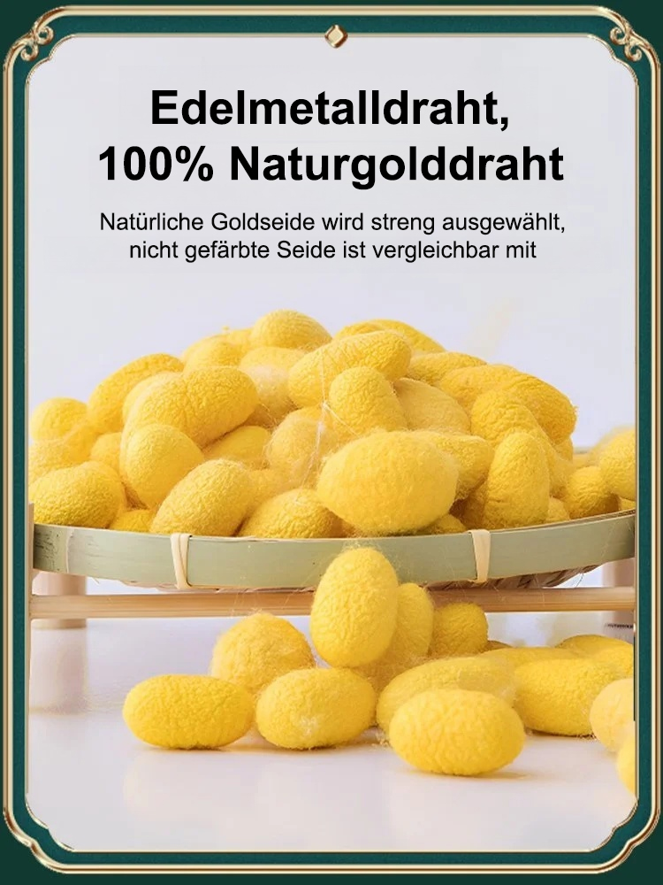 Neu Party Lange Ärmel Gold Seidenkleider