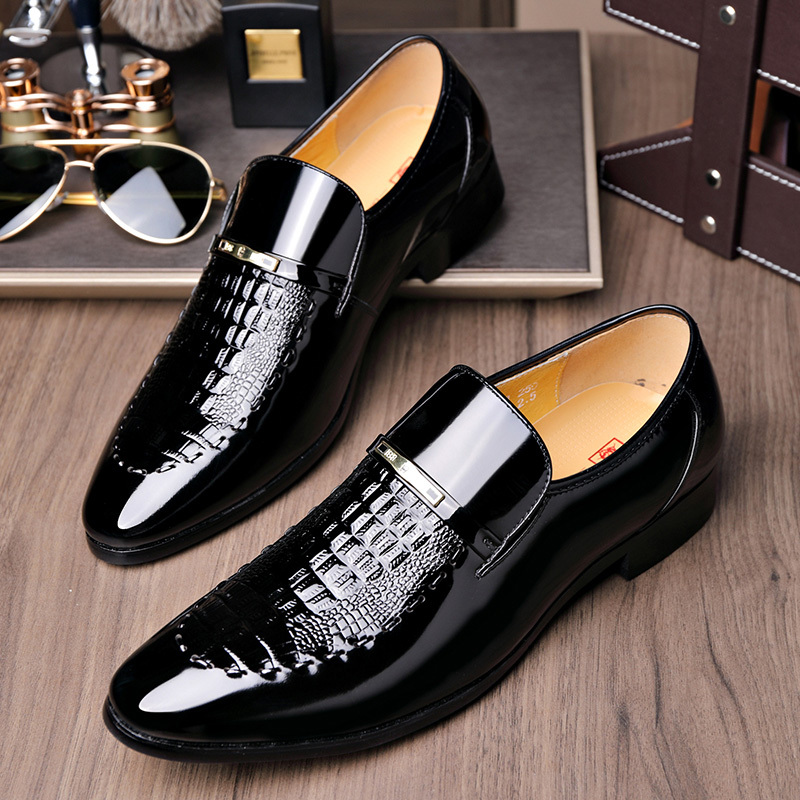 Business-Schuhe aus Leder mit weicher Sohle