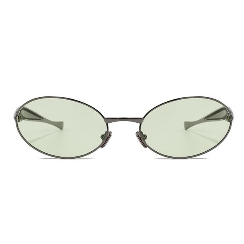 Spykay™ SG61050 Unisex Vintage Oval Frame Sunglasses - image 31