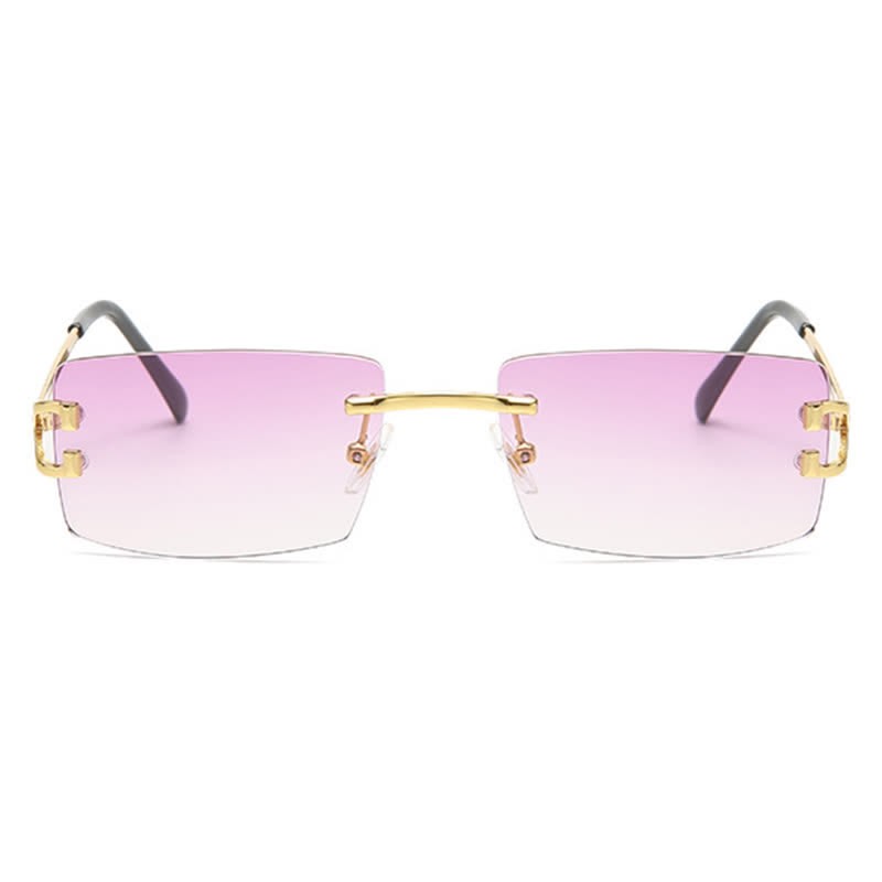 Spykay™ SG60922 Rectangle Frame Trendy Rimless Sunglasses - image 14
