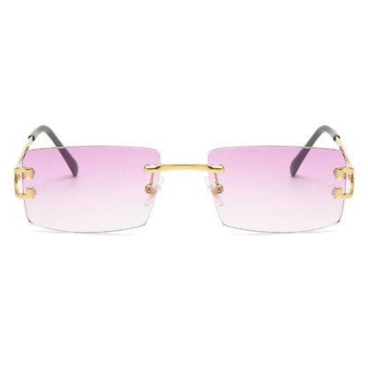 Spykay™ SG60922 Rectangle Frame Trendy Rimless Sunglasses - image 14