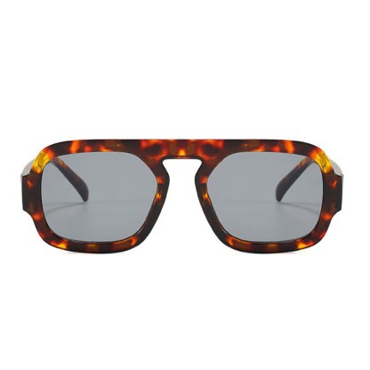 Spykay™ SG60722 Square Frame Leopard Print Cycling Aviator Sunglasses - image 8