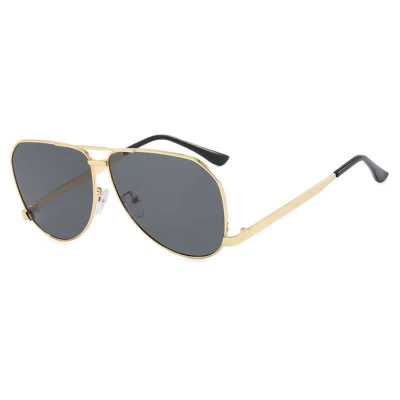 Spykay™ SG60761 Double Bridges Metal Temples Aviator Sunglasses - image 3
