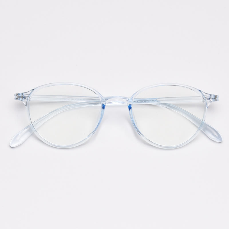 Spykay™ EG26866 Oval Frame Anti-blue Light Simple Classic Lightweight Glasses  - image 24