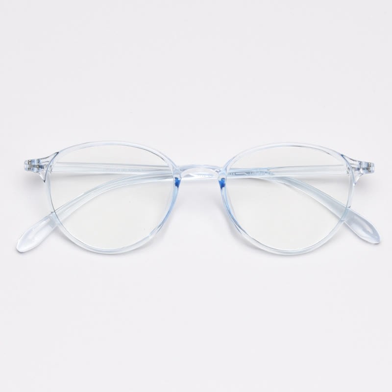 Spykay™ EG26866 Oval Frame Anti-blue Light Simple Classic Lightweight Glasses  - image 24