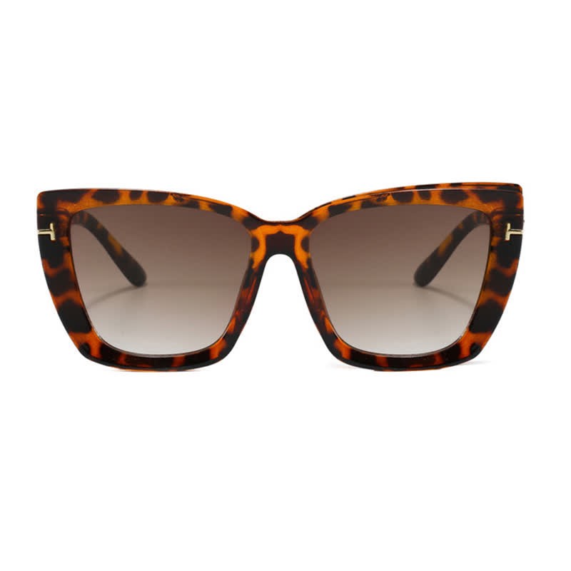 Spykay™ SG60753 'T' Design Square Frame Oversized Sunglasses