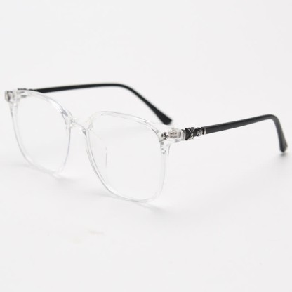 Spykay™ EG26915 Unsiex Classic Square Large Frame Fashion Anti-blue Light Chrome Hearts Glasses - Clear - image 3