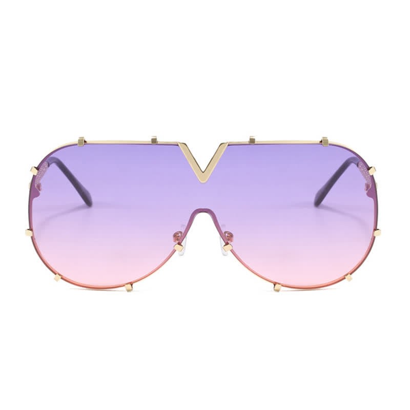 Spykay™ SG60833 'V' Design Hipster Aviator Sunglasses