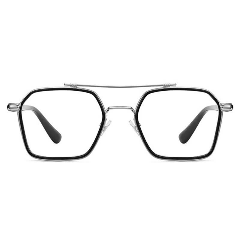 Spykay™ EG26920 Unsiex Square Frame Anti-blue Light Double Bridges Retro Glasses - image 11