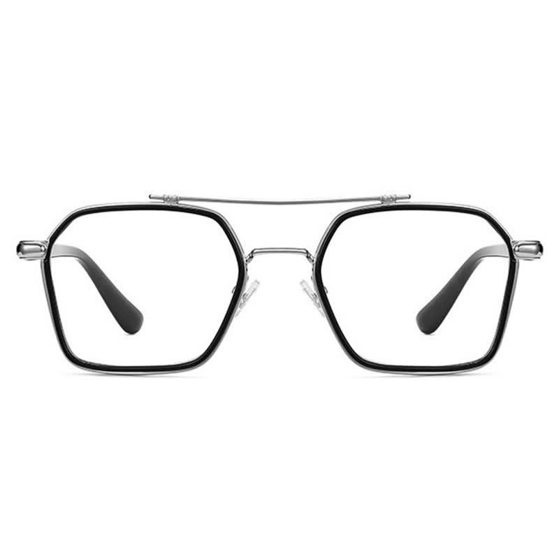 Spykay™ EG26920 Unsiex Square Frame Anti-blue Light Double Bridges Retro Glasses - image 11