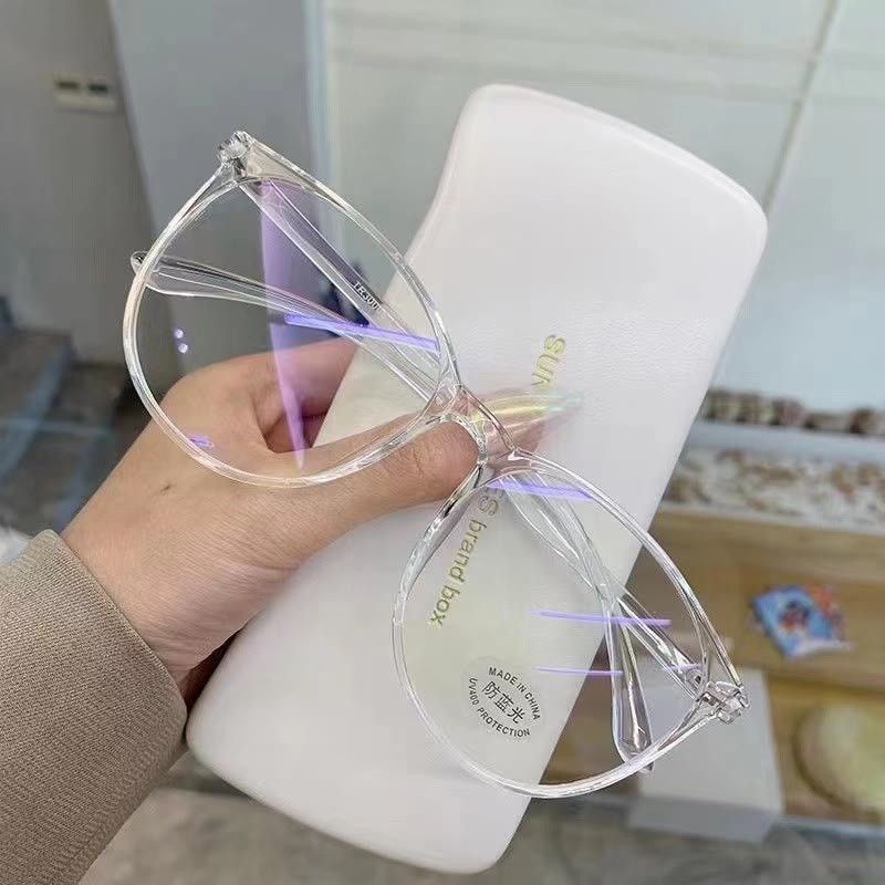 Spykay™ EG1016 Unisex Anti-Eyestrain Transparent Lens Glasses, For Computer, TV, Gaming, Smartphone Use - image 6