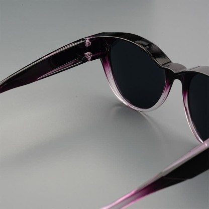 Spykay™ SG61035 Fit Over Glasses Cat-Eye Star Decor Polarized Sunglasses - image 15