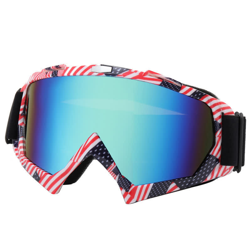 Spykay™ SG61023 Fit Over Glasses Unisex-Adult Anti Wind Ski Goggles for Outdoor Activities - Red/Blue - image 12