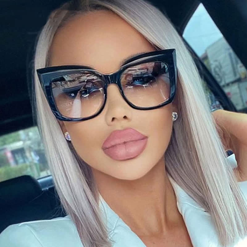 Spykay™ SG60839 Vintage Cat-Eye Oversized Frame Sunglasses