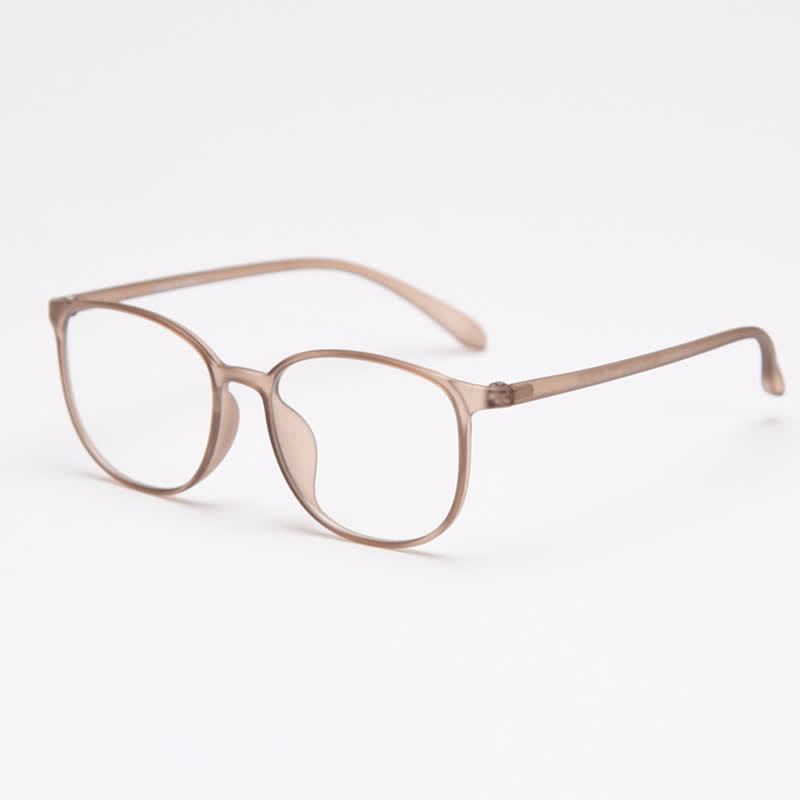 Spykay™ EG26864 Square Frame Anti-blue Light Simple Classic Glasses  - Matte Brown - image 17