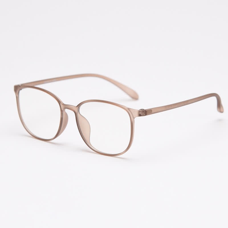 Spykay™ EG26864 Square Frame Anti-blue Light Simple Classic Glasses  - Matte Brown - image 17